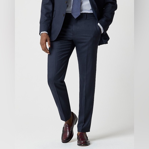 J Crew Slim-fit Thompson worsted wool suit pant CF872